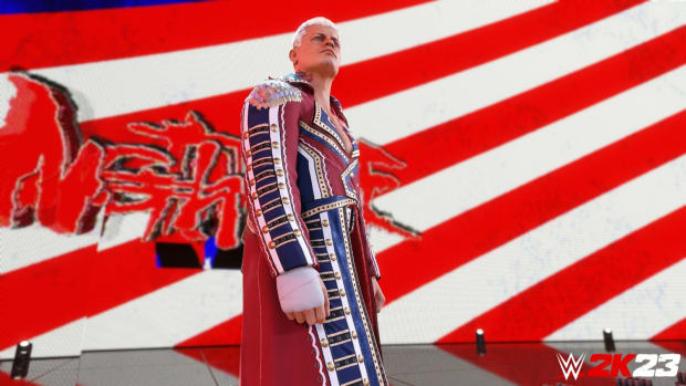 WWE 2K23 Cody Rhodes' entrance